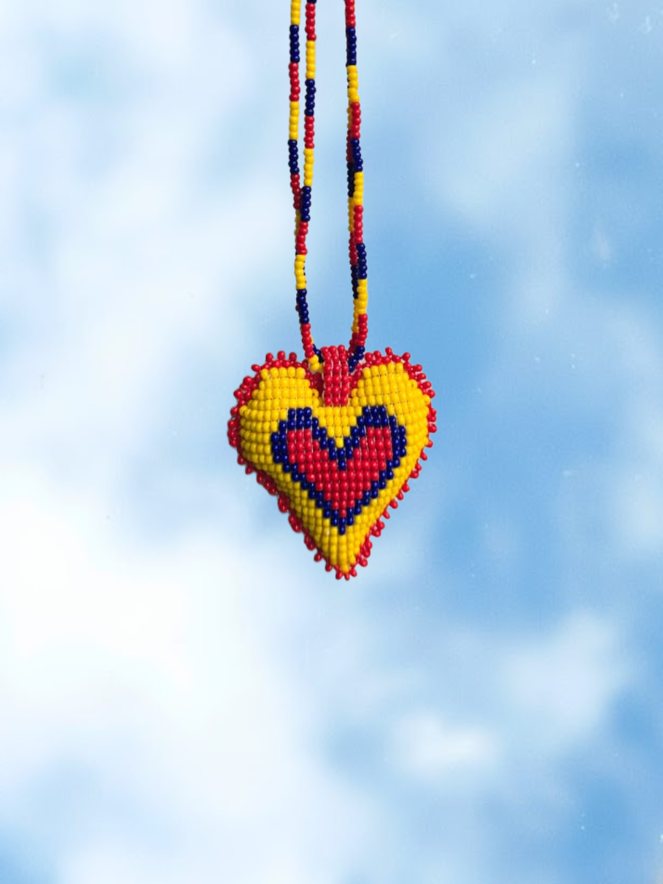 Collar Corazón Colombia ($50.000 OFF Durante el Mundial!)