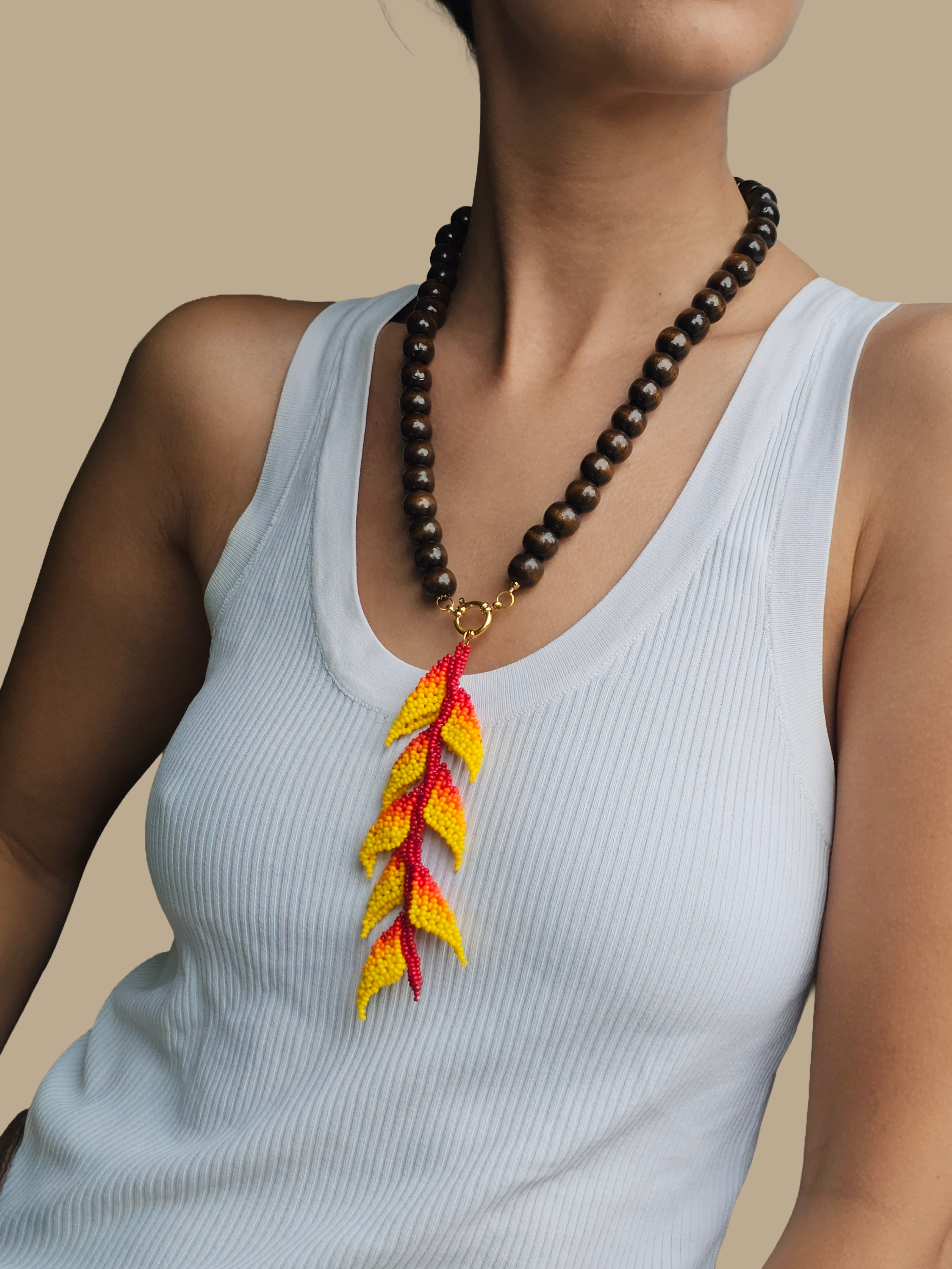 Heliconia en mostacilla del Putumayo