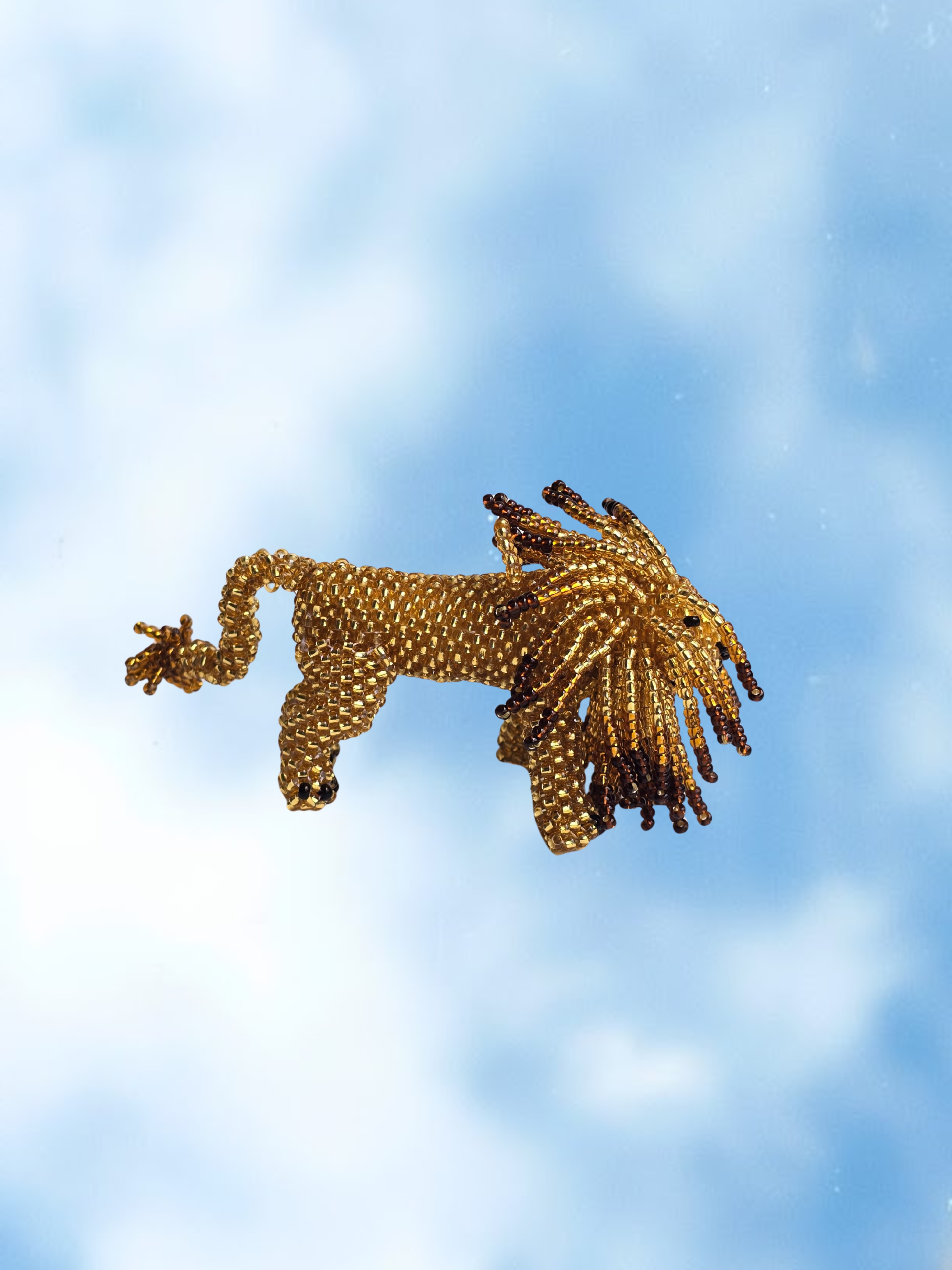 León en mostacilla del Putumayo