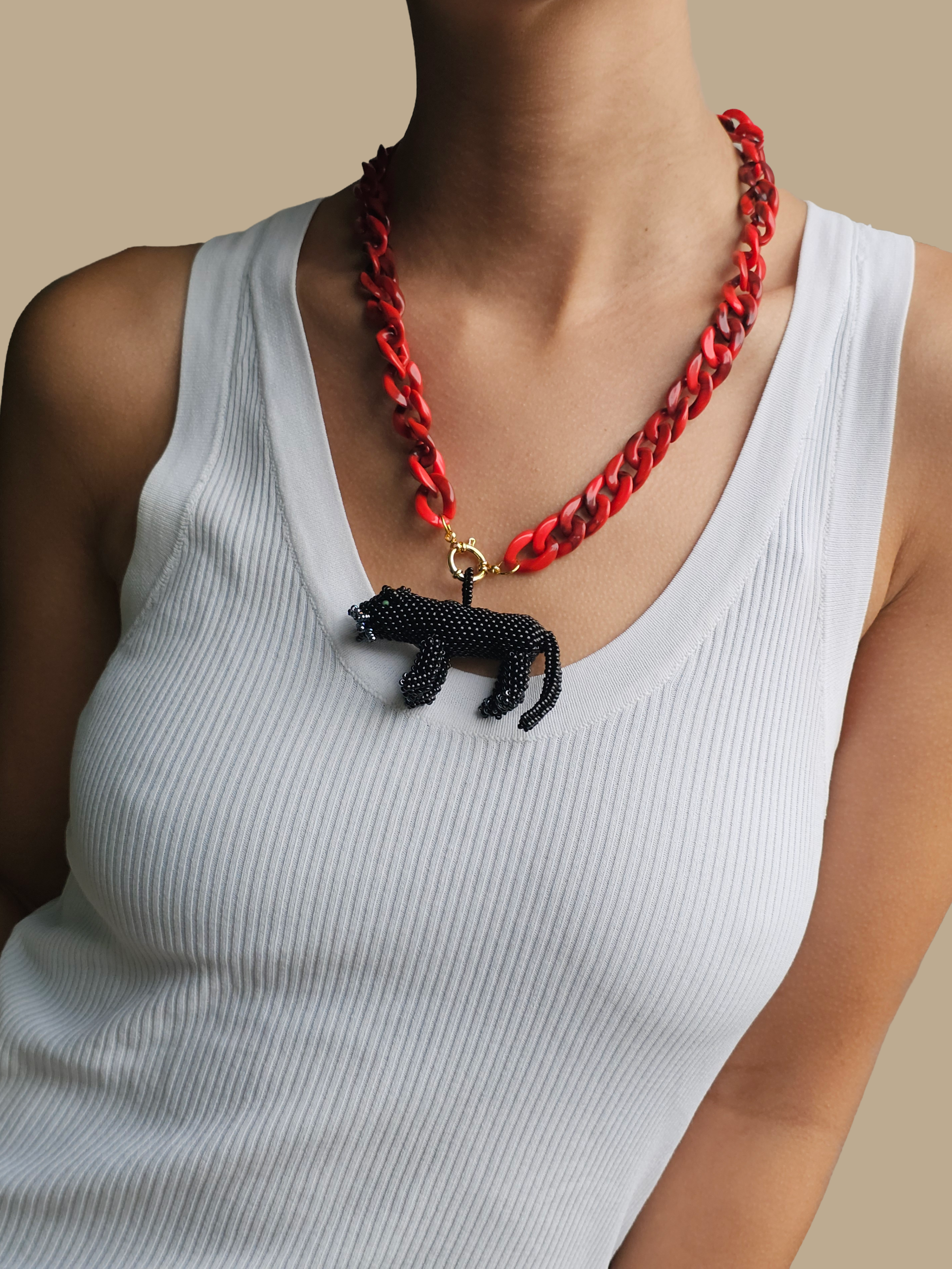 Pantera Negra en mostacilla del Putumayo