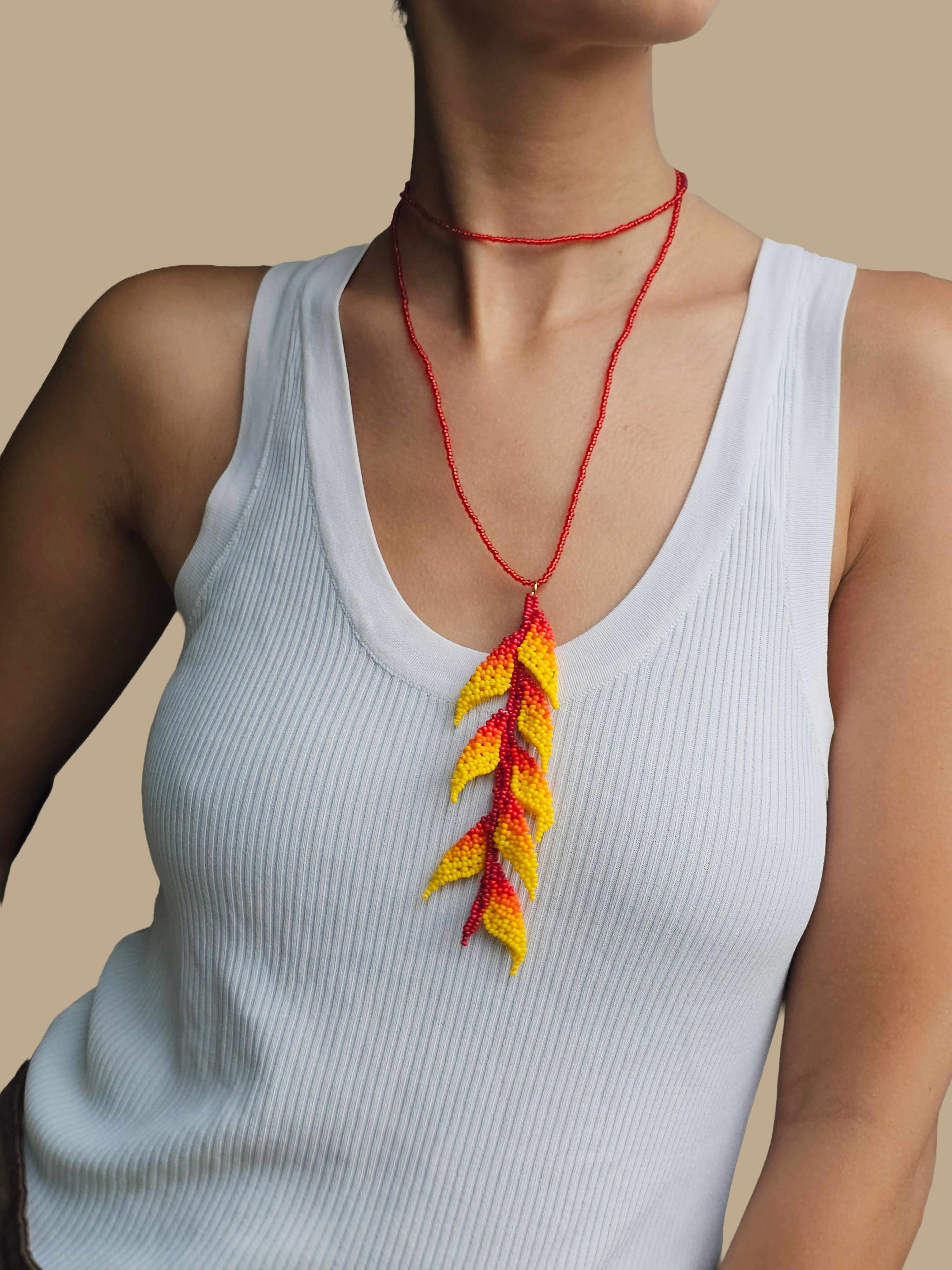 Heliconia en mostacilla del Putumayo