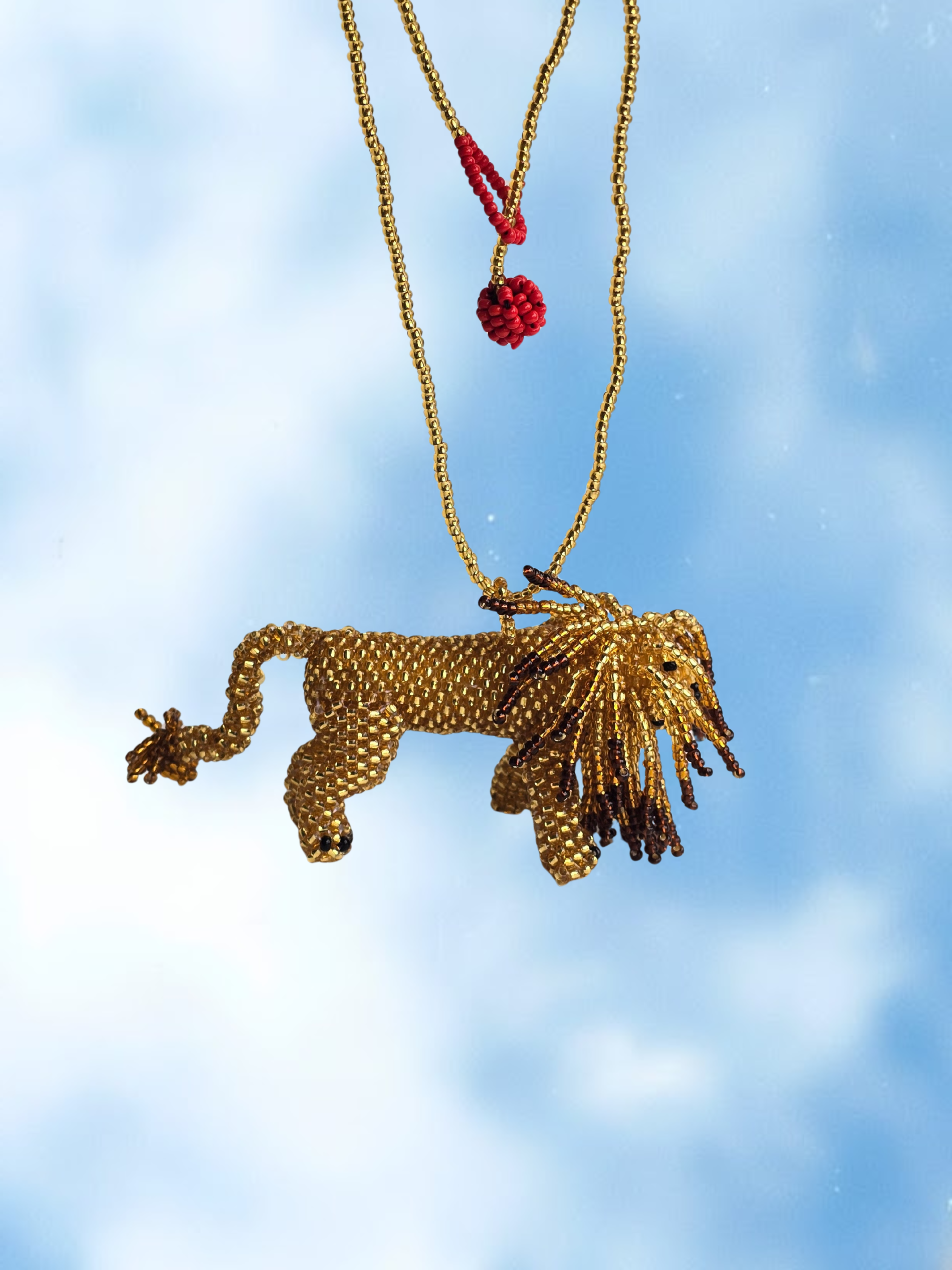 León en mostacilla del Putumayo